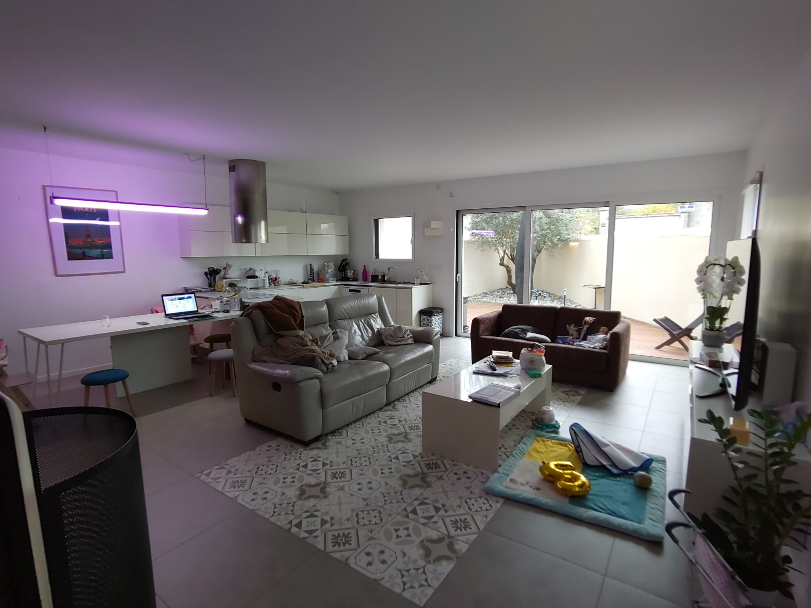 Avant travaux – salon – Tours – 37