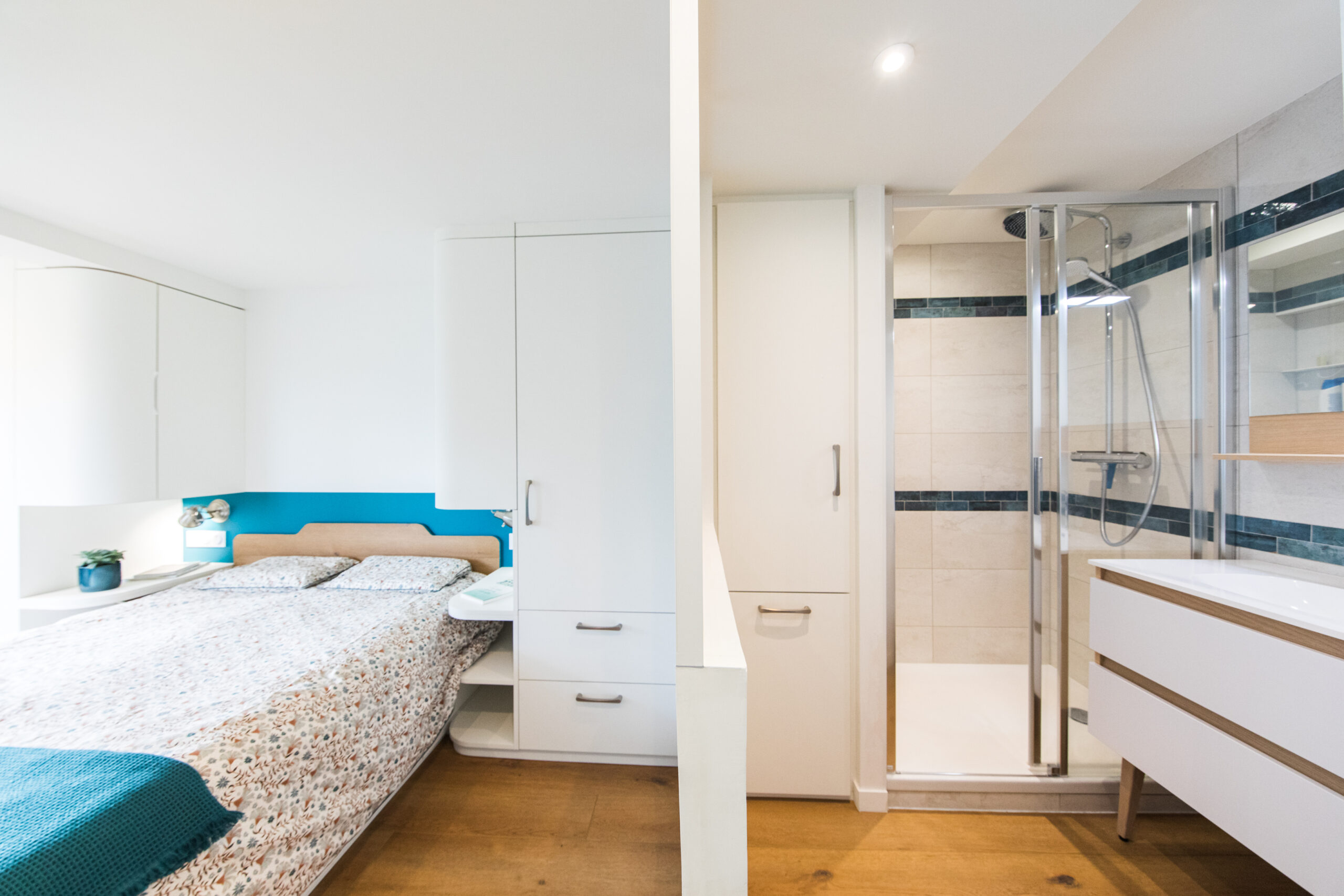 Chambre et SDB – projet à Ballan-Miré – 37