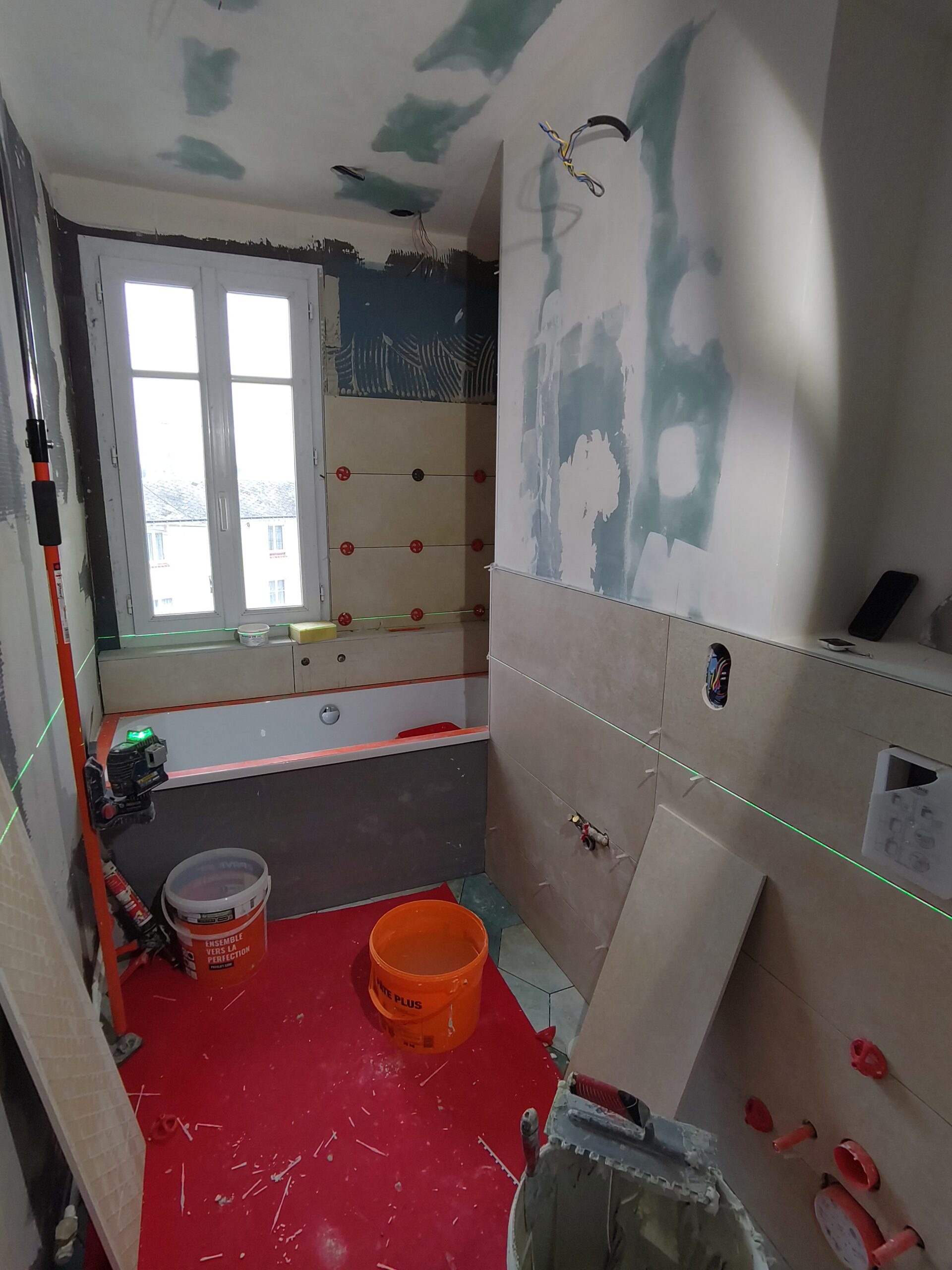 Chantier en cours SDB – Joué-les-Tours – 37
