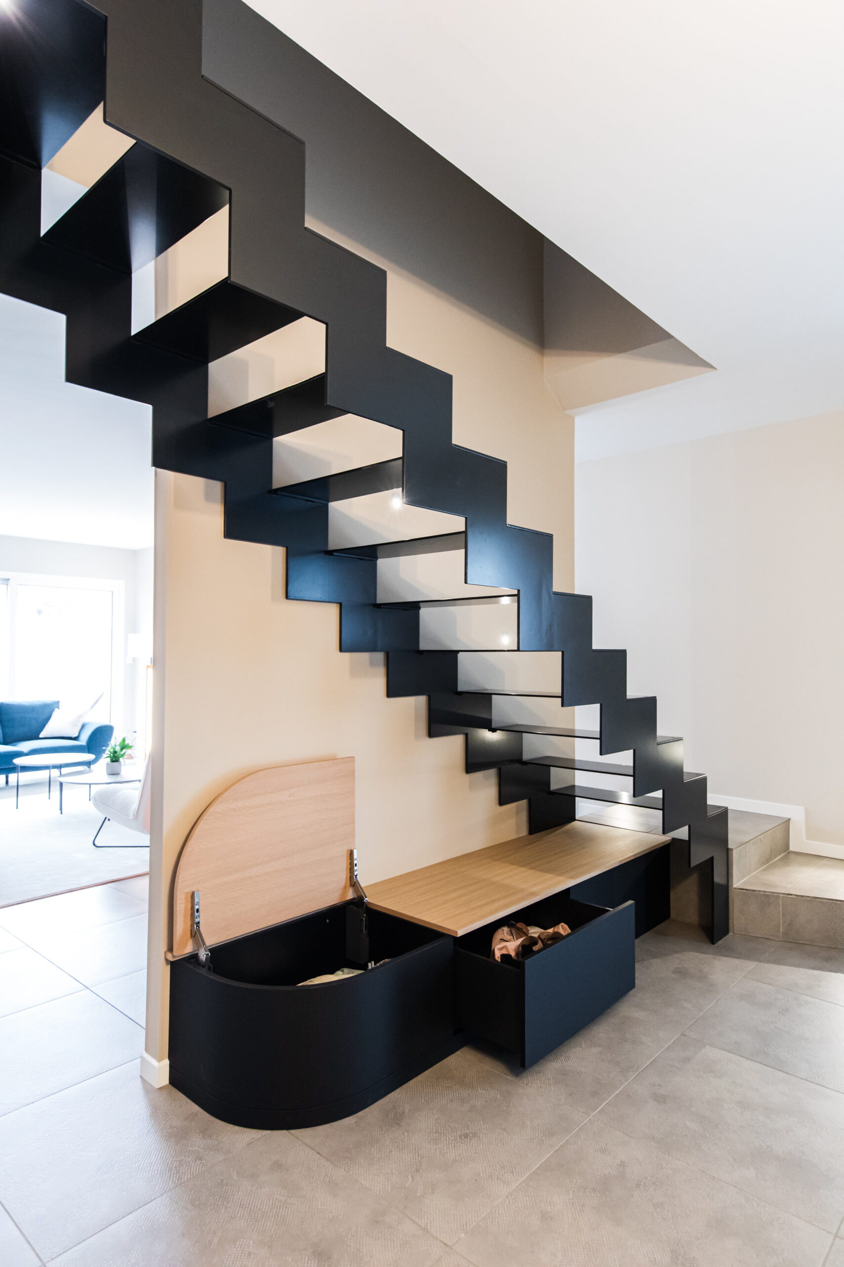 Entrée – Agencement – projet à Tours – 37