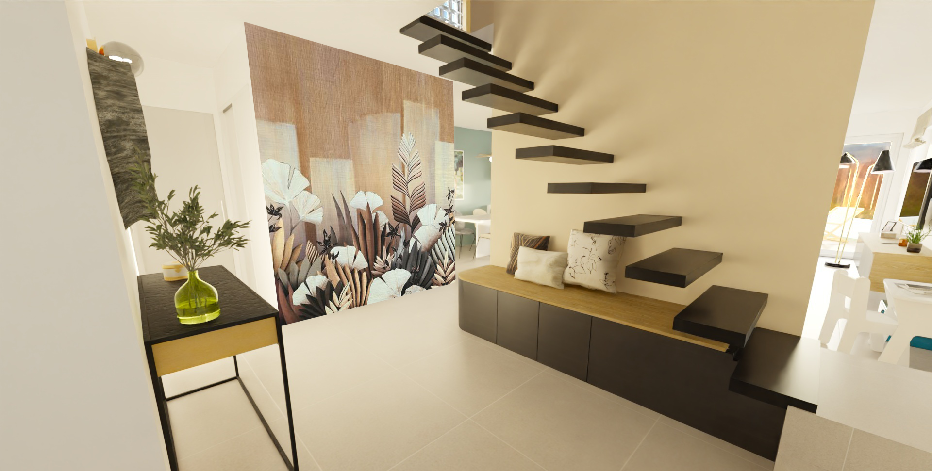 Modélisation 3D – Entrée – Tours – 37